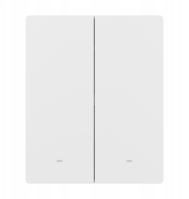 Sonoff SwitchMan ZBM5 Zigbee jungiklis 2 klavišų, baltas 80W