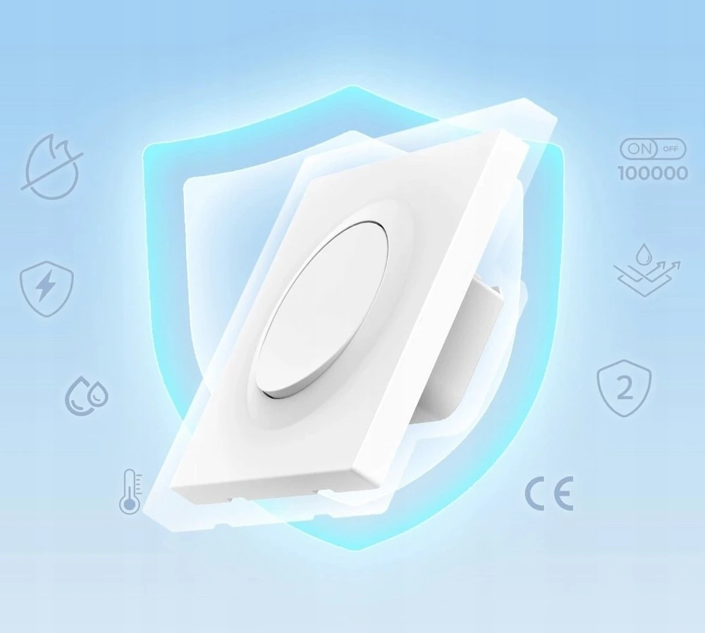 Sonoff Smart Przełącznik Ścienny 1-Kanałowy ZigBee ZBMINIR2-E Orb-ZBW1