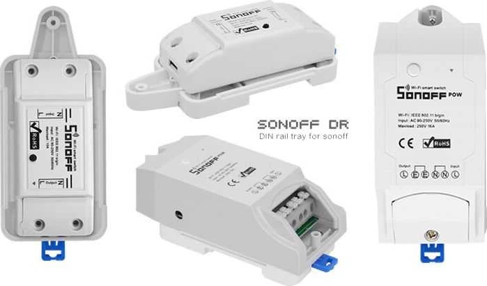Sonoff Basic R2 1-kanalo išmani relė valdoma WiFi - 230VAC 2200W