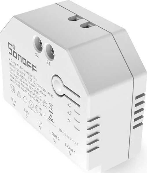 Išmanusis jungiklis WiFi Sonoff Dual R3