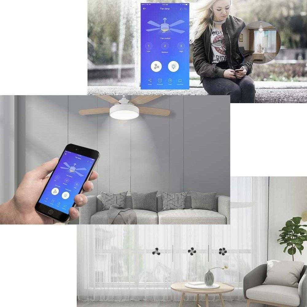 SONOFF iFan04-H Wifi ventiliatoriaus ir šviestuvo reguliatorius