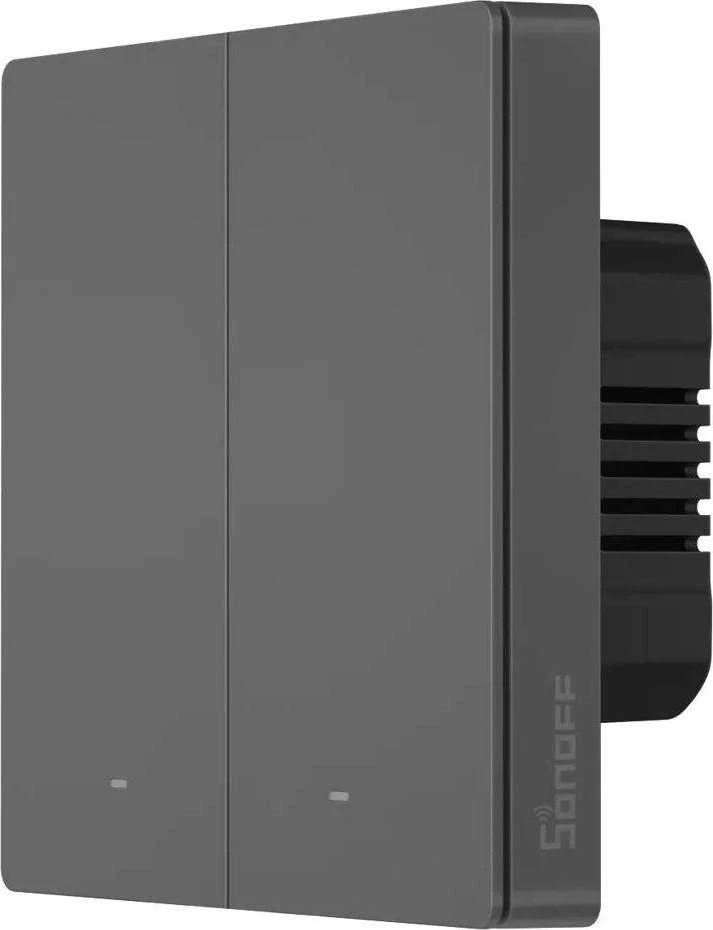 Išmanusis scenos sieninis jungiklis WiFi Sonoff M5 2C (2 kanalų)