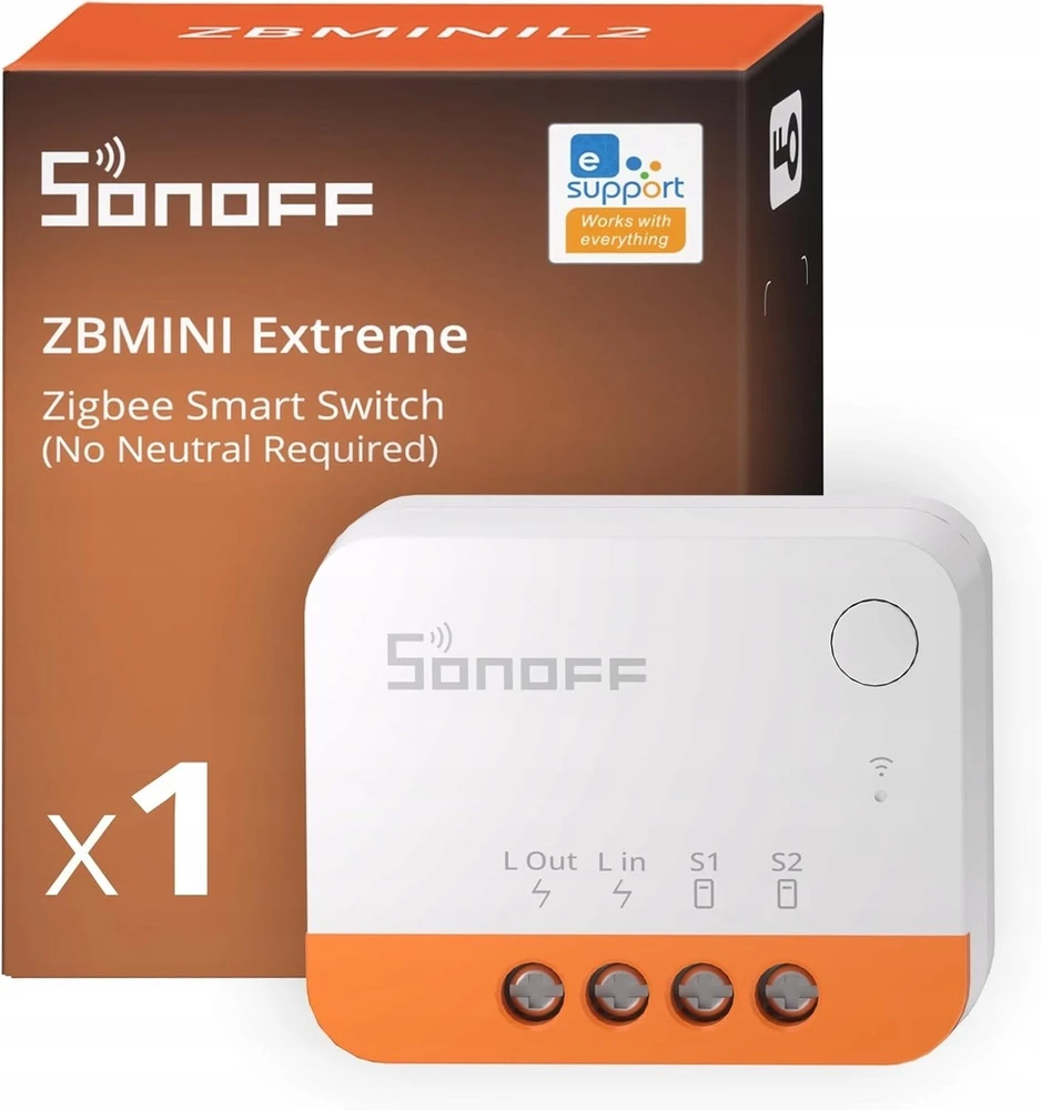 Sonoff ZBmini-L2 Extreme Zigbee 1 kanalo relė 6A