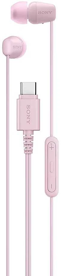 Sony Earbuds | IER‑EX15C | su laidu | į ausis įkišamos | Mikrofonas | Rožinė