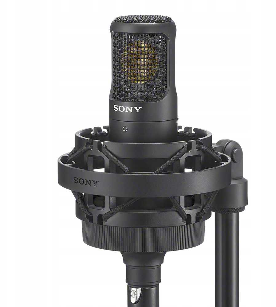 SONY C-80 – didelės raiškos garso kondensatorinis mikrofonas