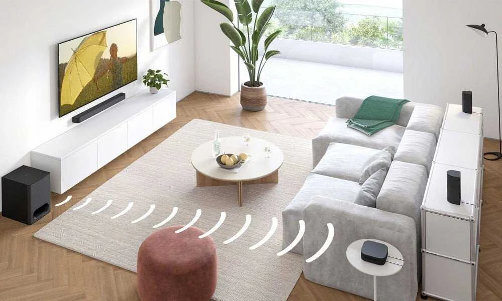 Sony | 5.1 kan. namų kino sistema | HTS60 BRAVIA kino sistema 6 | Garsiakalbiai | „Bluetooth“