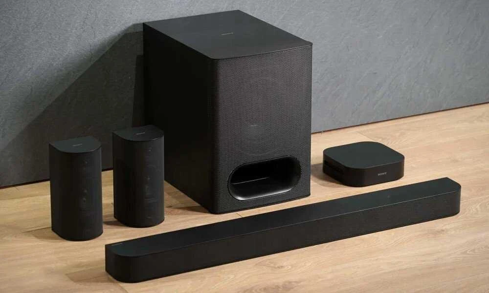 Sony | 5.1 kan. namų kino sistema | HTS60 BRAVIA kino sistema 6 | Garsiakalbiai | „Bluetooth“
