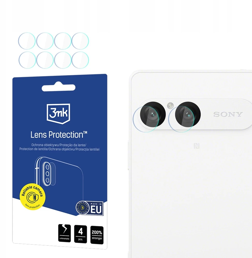 3Mk Protection 3mk objektyvo apsauginis kameros stiklas, skirtas „Sony Xperia 10 VII“