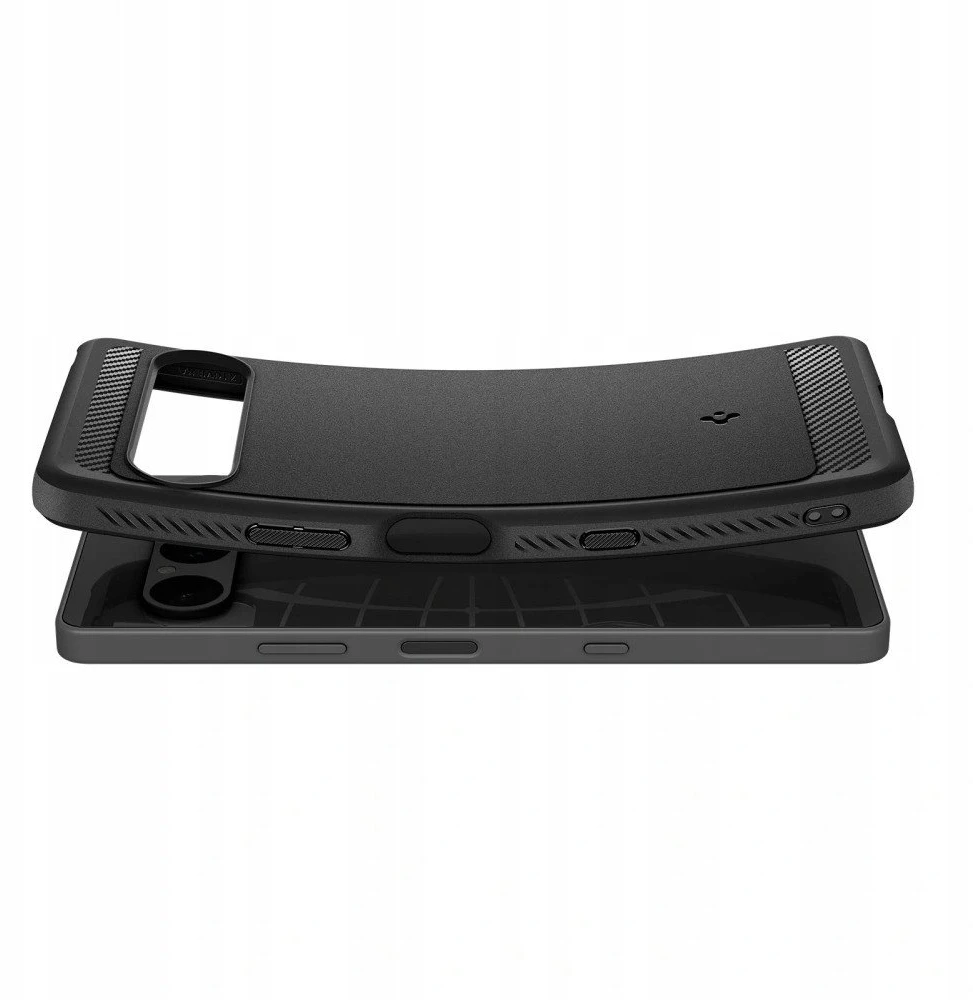 Spigen Rugged Armor dėklas skirtas Sony Xperia 10 VII juodos spalvos