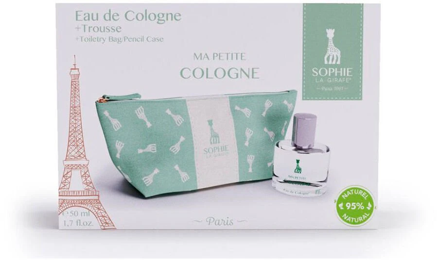 Sophie La Girafe Ma Petite rinkinys vaikams (EDT, 50 ml + kosmetinė)