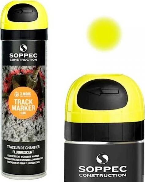 Pro Žymėjimo dažai SOPPEC Track Marker 500ml, geltoni