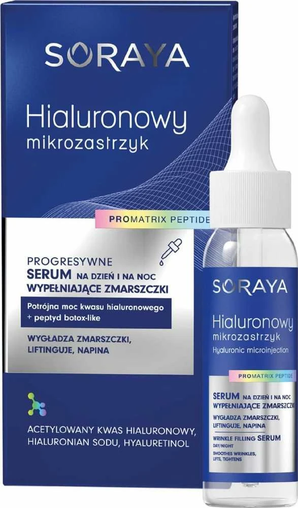 „Soraya“ hialurono rūgšties mikroinjekcijos „Pro Matrix“ peptidas, 30 ml