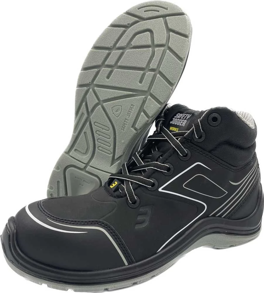 Safety_Jogge Apsauginiai batai vyrams Flow Mid S3, 43 dydis