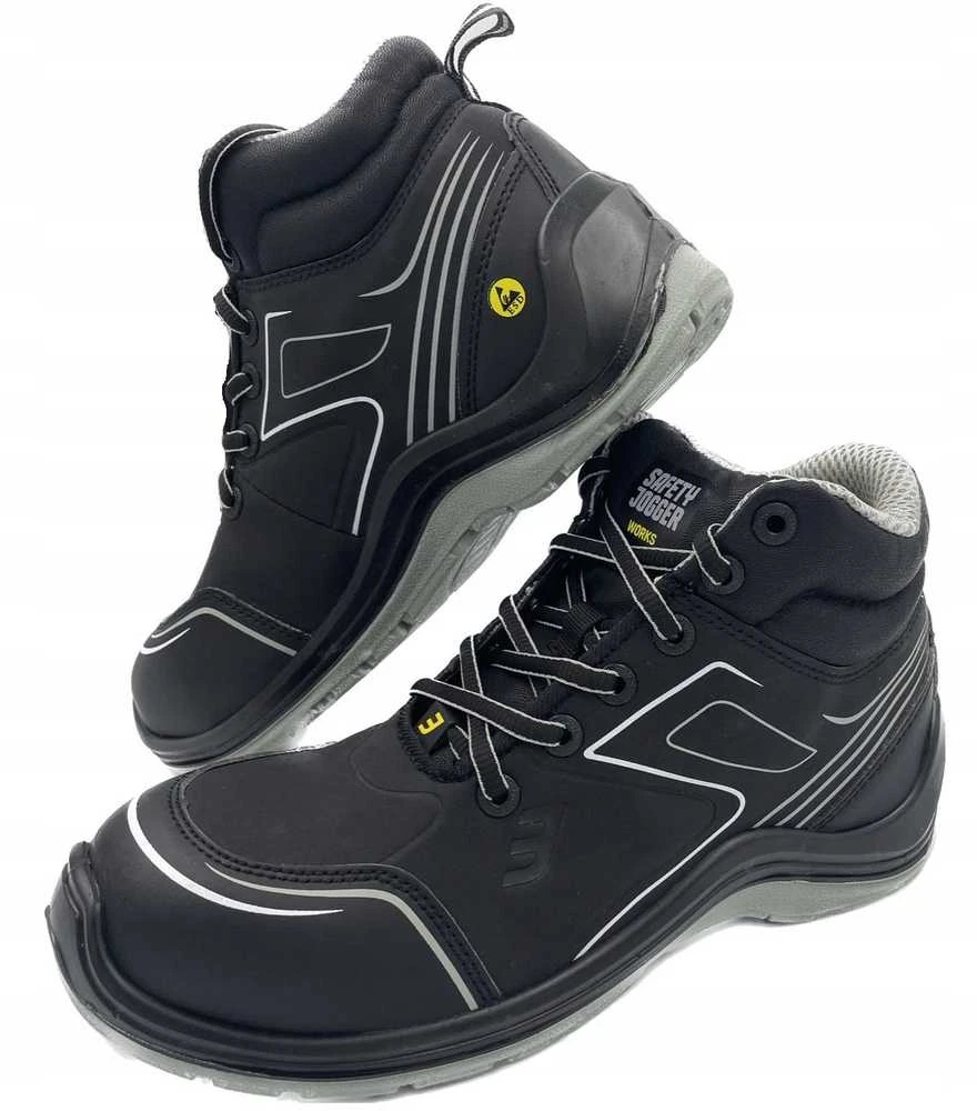 Safety_Jogge Apsauginiai batai vyrams Flow Mid S3, 43 dydis