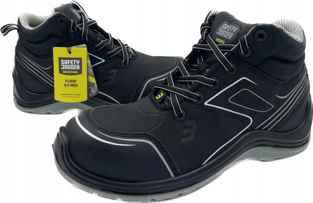 Safety_Jogge Apsauginiai batai vyrams Flow Mid S3, 43 dydis