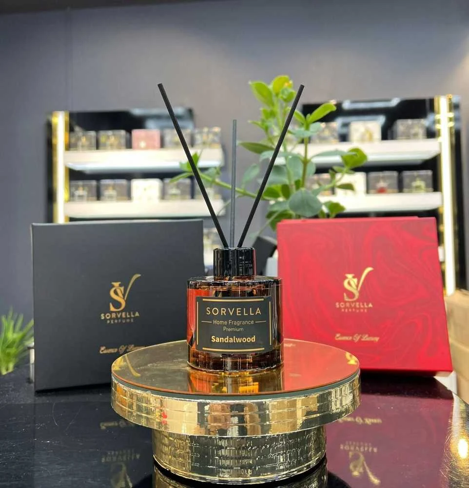 SORVELLA PREMIUM SANDALWOOD patalpų kvėpiklis, 120 ml