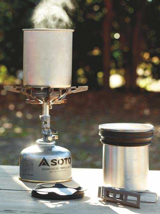 Turistinių indų rinkinys Soto Thermostack, 400 ml + 350 ml