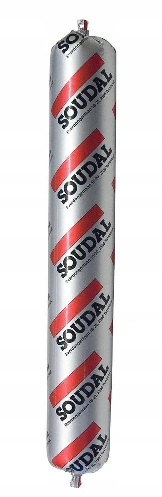 Soudal klijuojantis poliuretano hermetikas SF40 600 ml pilkas