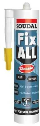 Soudal HIBRIDINIAI KLIJAI SKAIDRUS FIX ALL CRYSTAL 290 ML