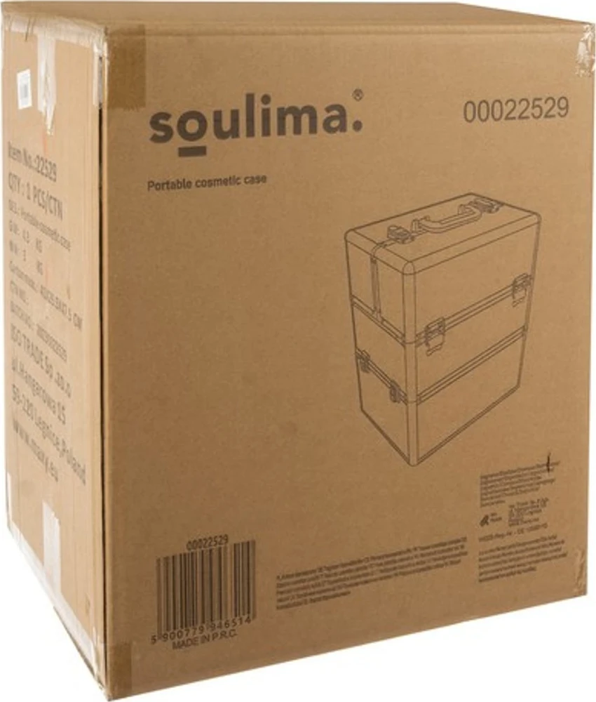XL kosmetinis dėklas Soulima 22529