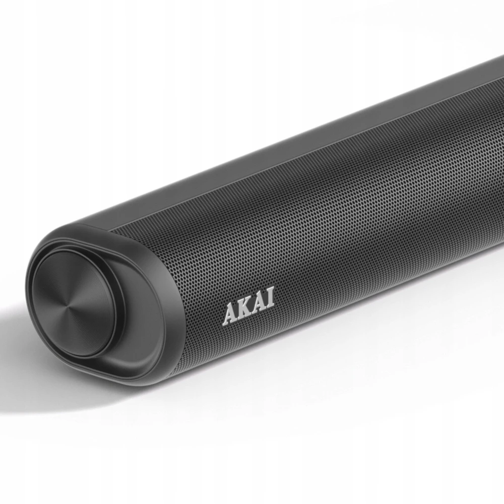 Kompiuterio kolonėlės Garso juosta Akai ASB-6L, RMS galia 60 W, 2,25 colio garsiakalbiai, 15 W x 4, dažnių juosta 50 Hz–18 kHz, varža 4 omai, juoda