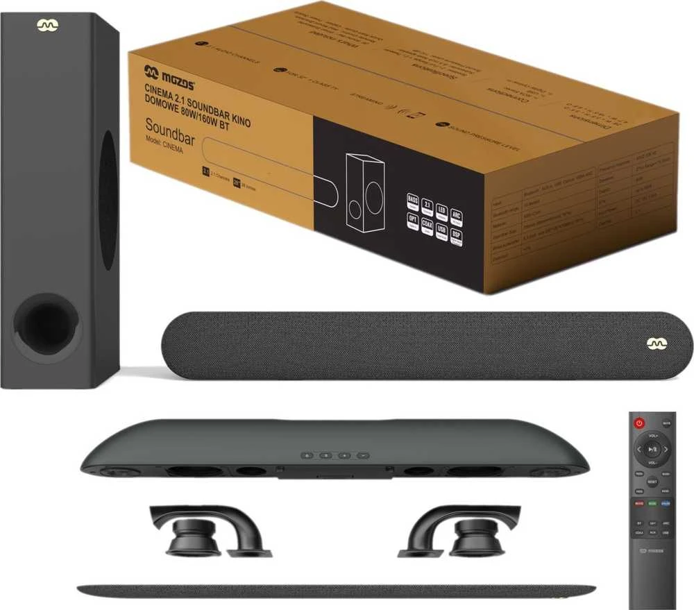 Namų kino sistema Soundbar Mozos Cinema