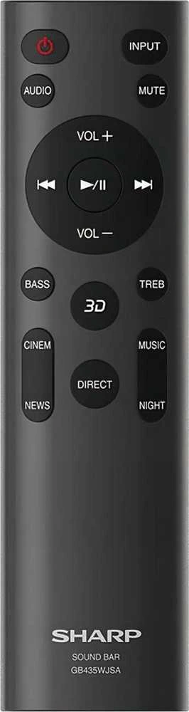 Namų kino sistema „Sharp“ | 2.0.2 kompaktiška „Dolby Atmos“ garso juosta | HT-SB700 | „Bluetooth“