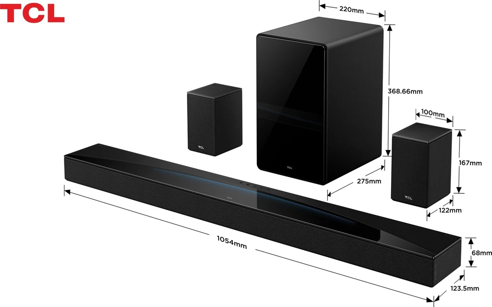 Namų kino sistema TCL Q85HE