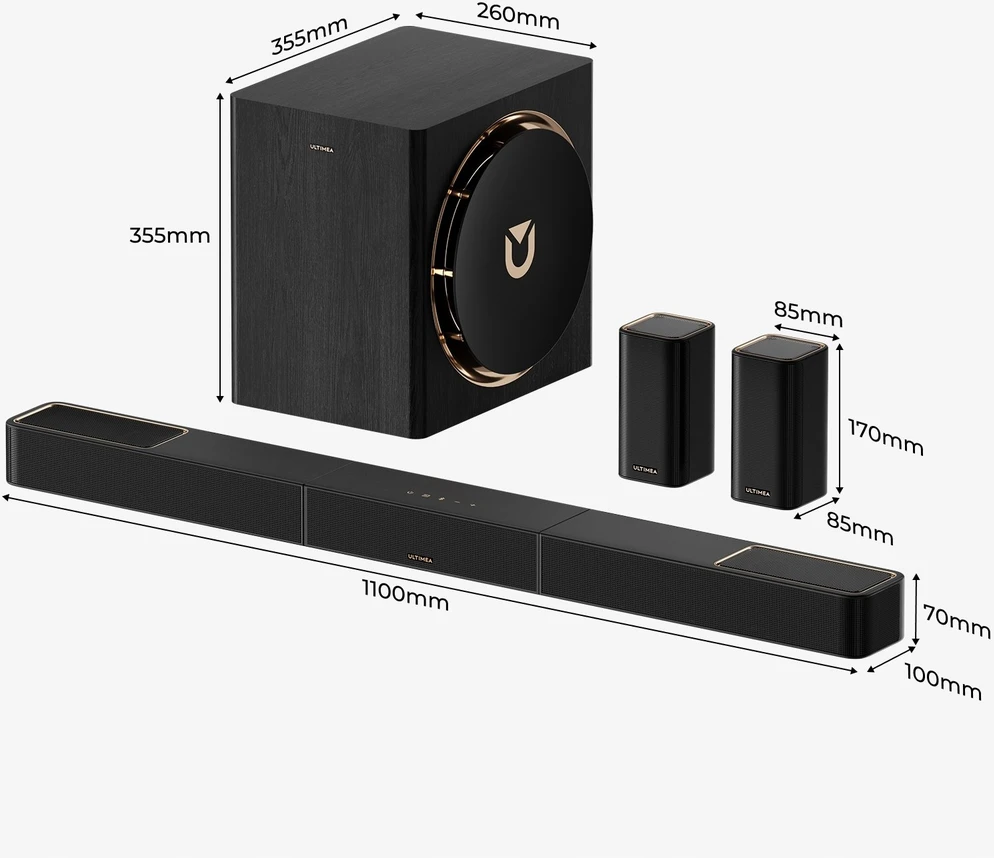 Namų kino sistema Ultimea Skywave X60