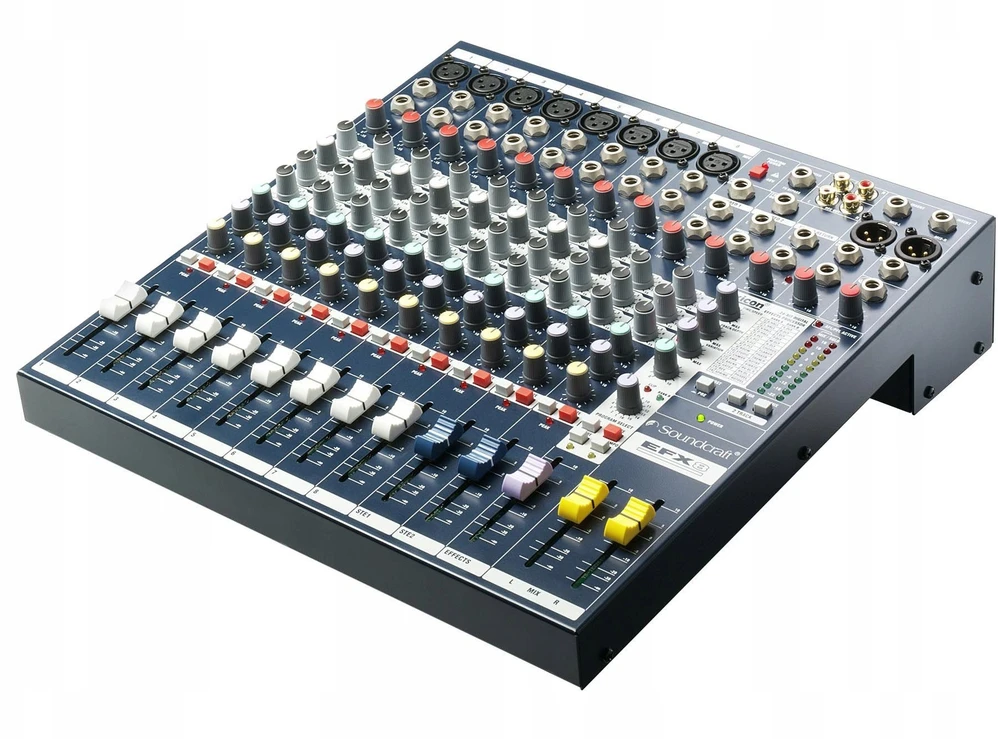 Soundcraft EFX8 – analoginis mikšerinis pultas su efektų procesoriumi