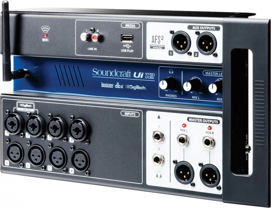 Carruzzo Soundcraft Ui12 12 kanalai