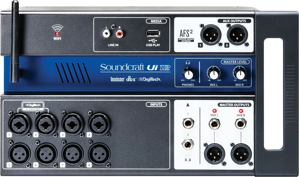 Carruzzo Soundcraft Ui12 12 kanalai
