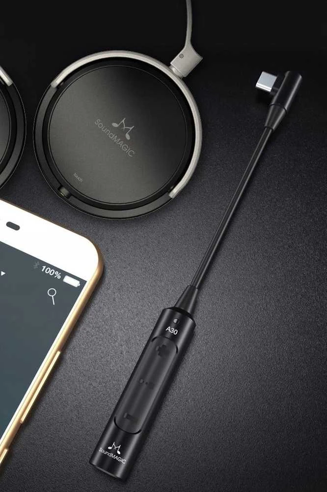 Stiprintuvas Stiprinančios „SoundMagic Transistor A30i“ ausinės