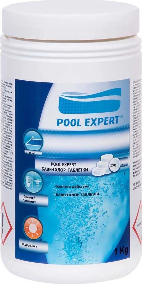Pool_Expert Priemonė baseino vandens dezinfekcijai Pool Expert Clorlent, 1kg