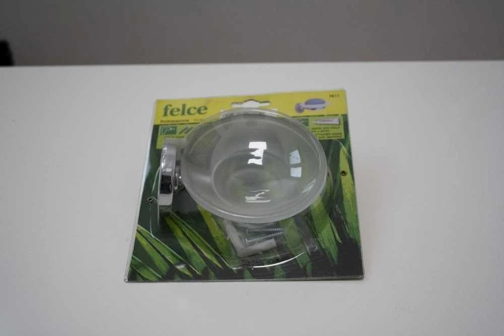 Sieninė muilinė GEDY FELCE FE11 13 CR, balta, chromo spalvos