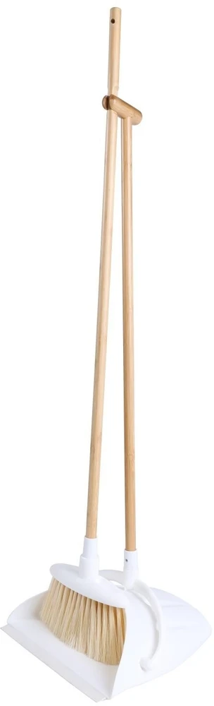 Thema Lux Sourcing Bambukinių šluotų ir semtuvėlių rinkinys, 26 x 25 x 7 cm