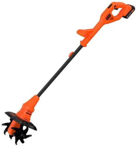 Black & Decker Juodas & Decker BETL1820L-QW mini tiller Electric mini tiller Baterija