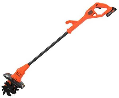 Black & Decker Juodas & Decker BETL1820L-QW mini tiller Electric mini tiller Baterija