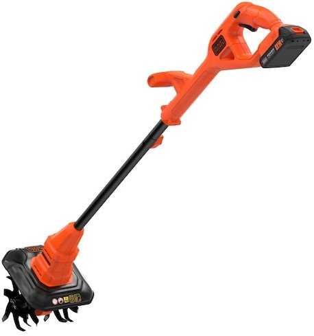 Black & Decker Juodas & Decker BETL1820L-QW mini tiller Electric mini tiller Baterija