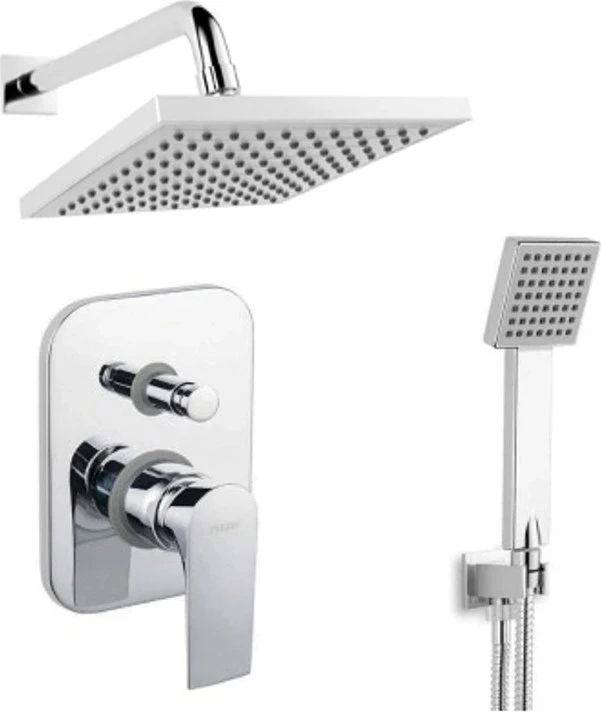 Potinkinis dušo komplektas Ferro Squerto SET-SQ1-P