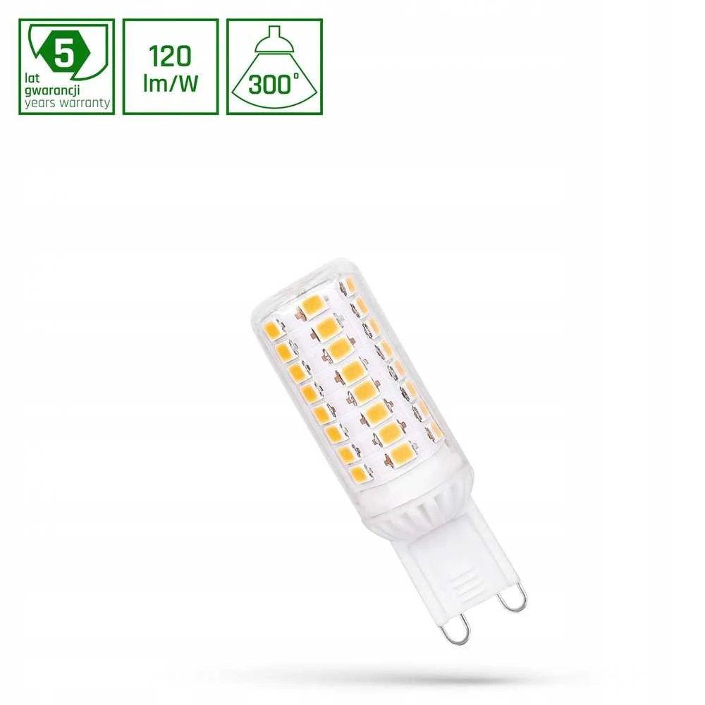 LEMPUTĖ SPECTRUM LED G9 4.5W 830 510LM