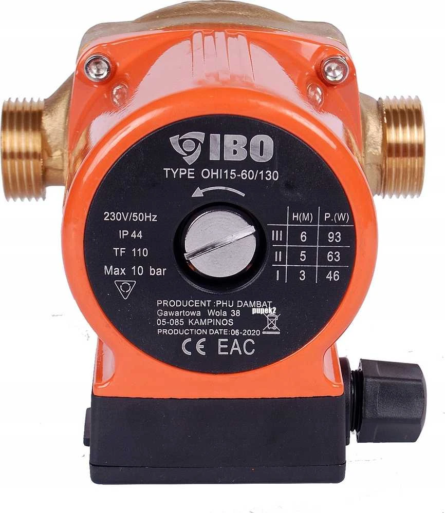 Dambat Siurblys cirkuliacinis OHI IBO 25-60/130