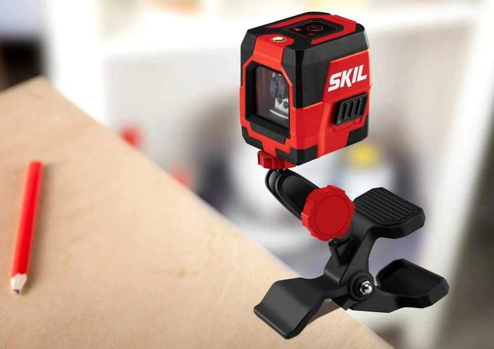 Skil Red Kryžminis lazerinis nivelyras Skil 1910 AA; 3,7 V; 1x1,2 Ah akum.