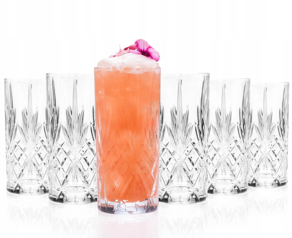 Sourcing Crystal glasses RCR MELODIA HB TUMBLER, tall, 360 ml, 6 pcs.