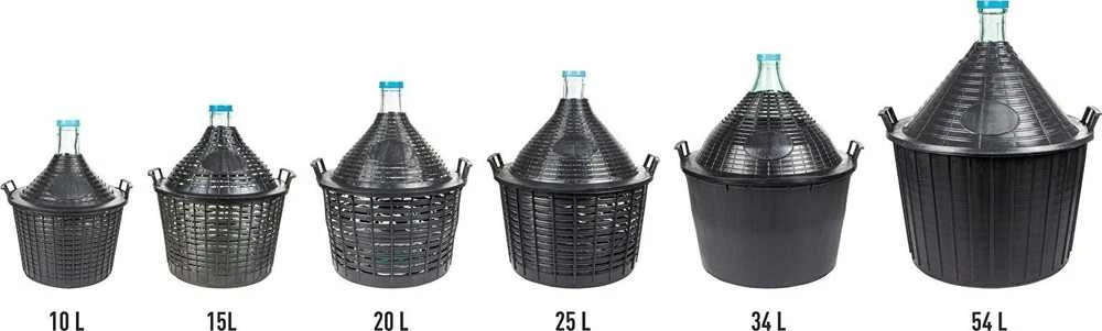 Vyno indas su plastikiniu krepšiu BROWIN 644020, 20 l