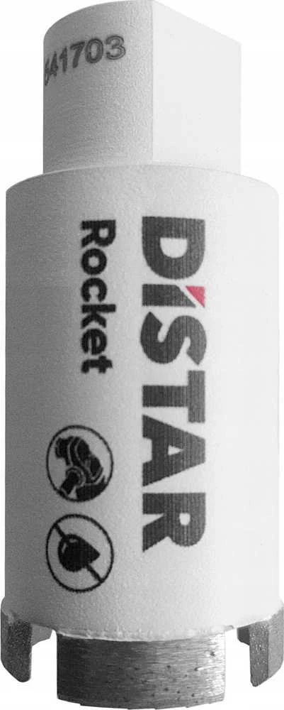Distar ROCKET karūnėlės plytelėms, granitui, 20mm, 35mm, 45mm, 50mm, 55mm, 65mm, 68mm M14 jungtis, Karūnėlės skersmuo: 55 mm