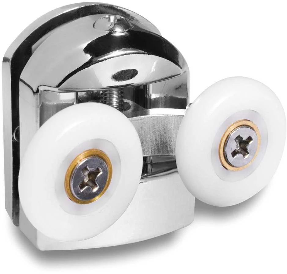 Thema Lux Thema_Lux Dvigubi virš dušo kabinos ratukai, 2vnt 21mm QZ-20 CH2G21