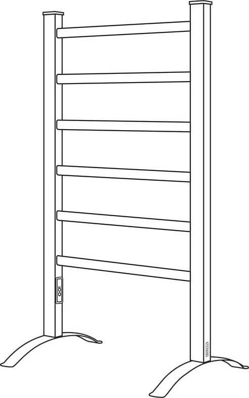 Thema_Lux Elektrinis rankšl džiovintuvas Thema Lux BK-706M-6T, alium
