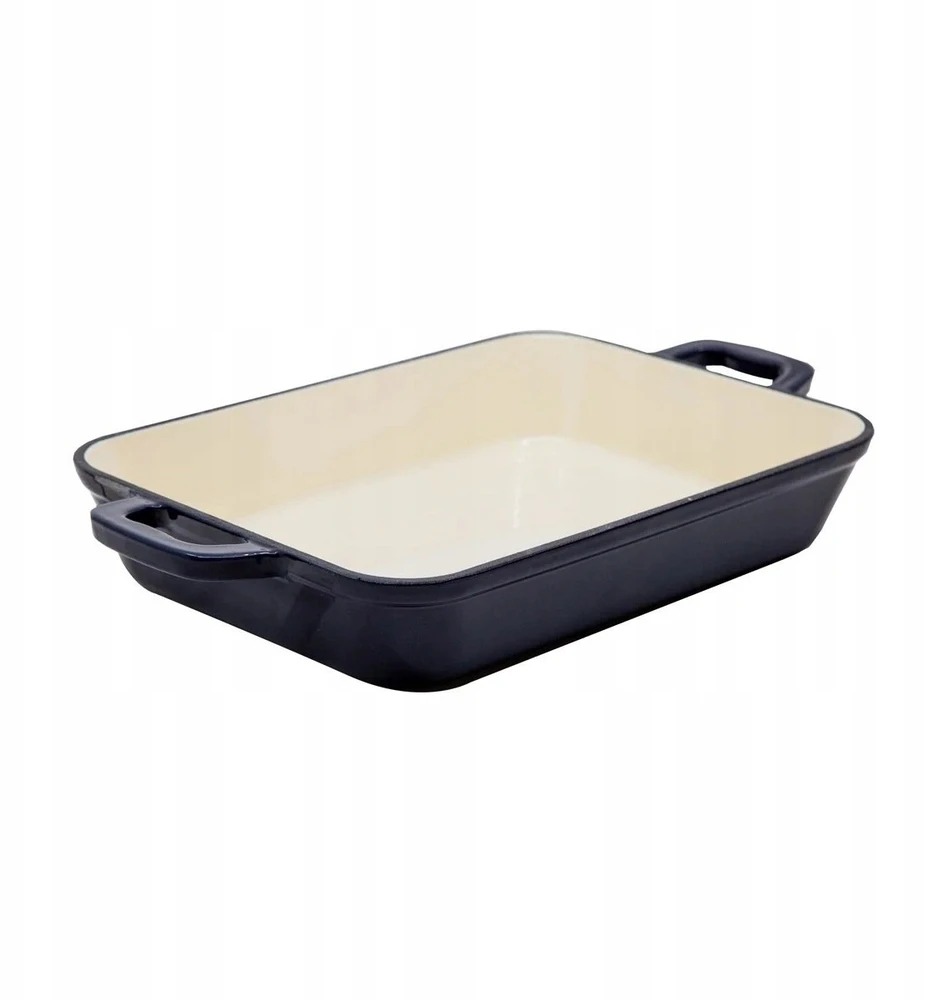Sourcing Emaliuotas ketaus kepimo indas, 2 l, mėlynas