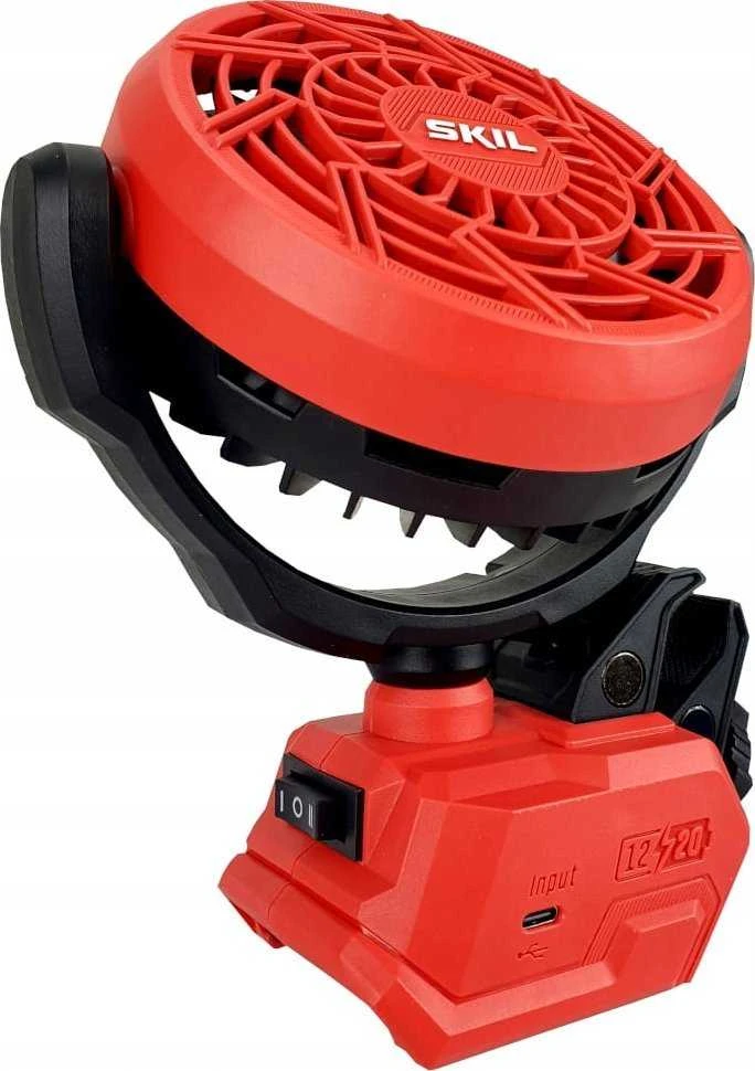 Skil Red Skil_Red Akumuliatorinis ventiliatorius su spaustuku Skil 3163CA 20V